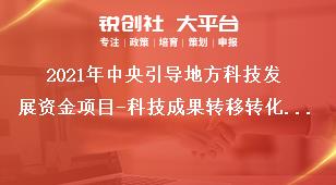 2021年中央引導(dǎo)地方科技發(fā)展資金項目-科技成果轉(zhuǎn)移轉(zhuǎn)化申報范圍及條件獎補(bǔ)政策
