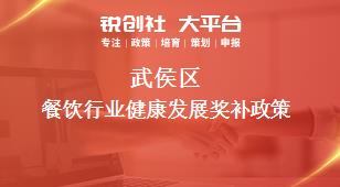 武侯區(qū)餐飲行業(yè)健康發(fā)展相關(guān)配套獎補政策